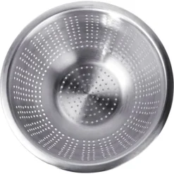 Durkslagssil i stål för silning av grönsaker och frukter 24 cm
