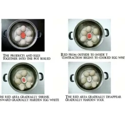 EBUY® Mjukkokt/hårdkokt äggklocka ändrar färg