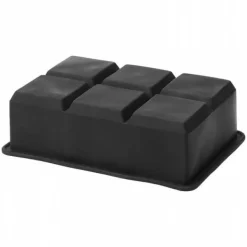 Isformar-ECARLA silikone isterningbakke til 6 store isterninger 5x5x5cm FNL02