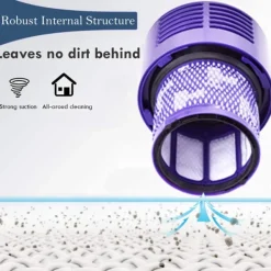 Dammsugartillbehör-Efterfilter för Dyson V10 dammsugare 3-pack