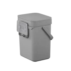 Soptunnor & Papperskorgar-EKO Puro II Matavfall Caddy Avfallskärl 5L Grå