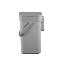 Soptunnor & Papperskorgar-EKO Puro II Matavfall Caddy Avfallskärl 5L Grå