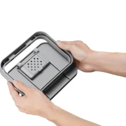 Soptunnor & Papperskorgar-EKO Puro II Matavfall Caddy Avfallskärl 5L Grå