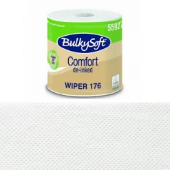 Ekonomisk pappersrengöringsduk 176m 2 lager Bulkysoft Comfort avsvärtad 1 rulle
