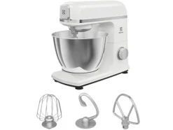 Electrolux Matmixrar & Blenders-E5KM14SWB, Stativmixer, Vit, Vispning, Knådning, Mixning, 1,2 m, 5 l, 1200 W