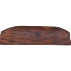 Serveringsfat & Skålar-Elegant Sushibricka Snacks Sallad Desserter Träbehållare Hemrestaurang Serveringsfat