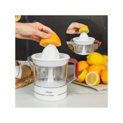 Elektrisk citruspress - Ufesa - 25W - 0,7L - Rostfritt stål - 2 koner - Bivariat rotation