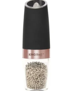 Elektrisk gravitationskvarn för salt eller peppar KINGHOFF KH-1724a