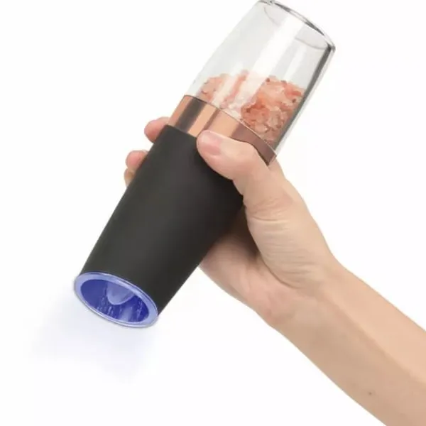 Elektrisk gravitationskvarn för salt eller peppar KINGHOFF KH-1724a