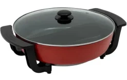 Elektrisk Gryta, 6L Kapacitet, 5 Temperaturinställningar,röd