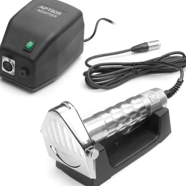 Elektriska Knivar-Elektrisk gyros kebabkniv med slipare och stativ 230 V 80 W - Hendi 267264