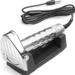 Elektriska Knivar-Elektrisk gyros kebabkniv med slipare och stativ 230 V 80 W - Hendi 267264