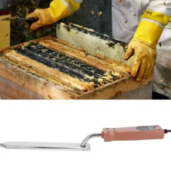 Elektriska Knivar-Elektrisk Honungskärare 50-180℃ Temperaturkontroll Honungskärkniv Biodlingsverktyg EU-kontakt 220V