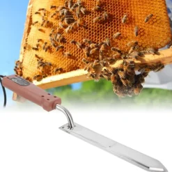 Elektriska Knivar-Elektrisk Honungskärare 50-180℃ Temperaturkontroll Honungskärkniv Biodlingsverktyg EU-kontakt 220V