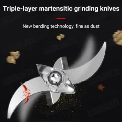 Elektrisk Kaffekvarn, Hög Hastighet, Mångsidig Kompatibilitet,EU, 220V