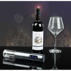 Elektrisk korkskruv - CONFO - 4 delar - Grå silver - Aluminiumlegering - 2800MAH