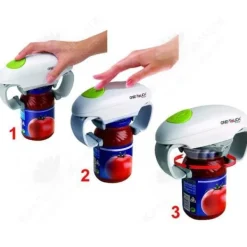 Konservöppnare-Elektrisk korkskruv - HTBE® - Kreativ - Rutschfast design - 10x6x18 cm - 450 gram.