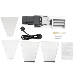 Matkvarnar-Elektrisk Kornkvarn, 4L Hoppkapacitet, 20kg/h Utmatning, Hållbar Rostfritt Stål,220V