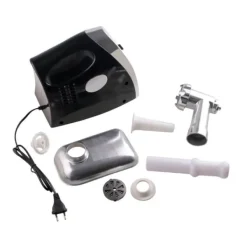 Elektrisk Köttkvarn, 2800W Effekt, Korvstoppare, Rostfritt Stål Konstruktion