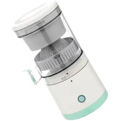 Elektrisk Mini Portabel Orange Frukt Juicer Extraktor Maskin 45W