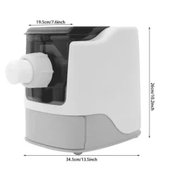 Elektrisk Nudeltillverkare, Automatisk Knådning, Kompakt Design,VIT