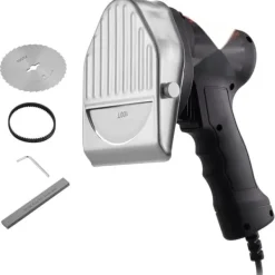 Elektriska Knivar-Elektrisk shawarmakniv, Turkisk döner kebab, köttgyroskärare med 2 blad - effektiv och praktisk!