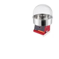 Maskiner För Spunnet Socker-Elektrisk Sockervaddsmaskin, 1000W Effekt, 3,5 Ounce Kapacitet,Röd med lock