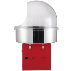 Maskiner För Spunnet Socker-Elektrisk sockervaddsmaskin 1000 W, kommersiell godismaskin med lock, rostfri skål, sockerskopa och förvaringslåda, perfekt för evenemang