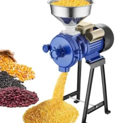 Matkvarnar-Elektrisk spannmåls kornkvarn 3000W, majs och vete, hög effekt, effektiv malning, kompakt design för köket