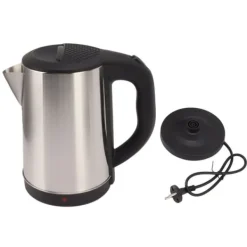 Vattenkokare-Elektrisk tekokare 2,3L rostfritt stål 2000W Autoavstängning Varmvattenpanna EU-kontakt