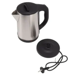 Vattenkokare-Elektrisk tekokare 2,3L rostfritt stål 2000W Autoavstängning Varmvattenpanna EU-kontakt