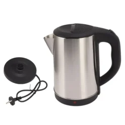 Vattenkokare-Elektrisk tekokare 2,3L rostfritt stål 2000W Autoavstängning Varmvattenpanna EU-kontakt