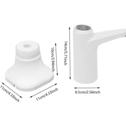 Vattenkylare-Elektrisk vattendispenserpump - För vattenflaskor och dunkar - Automatisk - Bärbar - Hem, kontor, camping