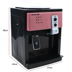 Vattenkylare-Elektrisk Vattendispenser, 550W Värmekraft, Toppmatad Design, Hållbar Rostfritt Stål