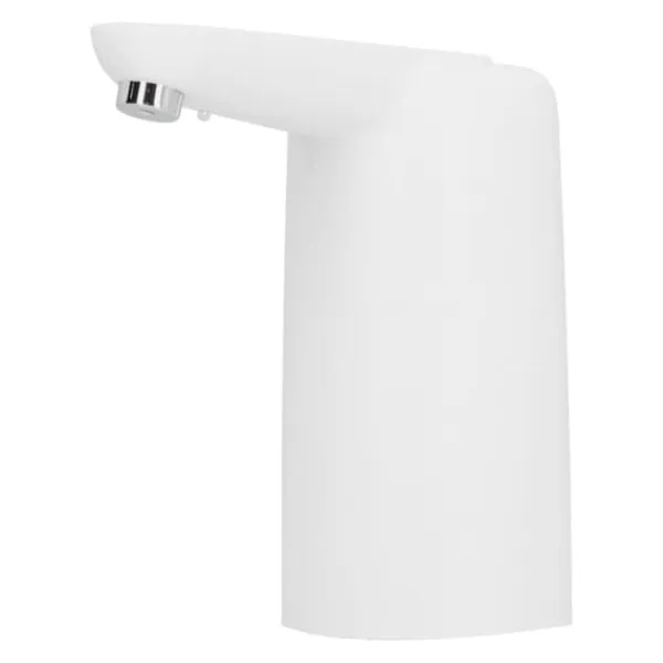 Elektrisk Vattendispenser med Ftunn USB-laddning Automatisk Dricksfontän Vattenpump Vit