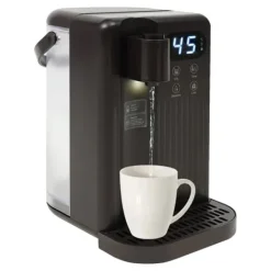Elektrisk Vattendispenser, 3L Kapacitet, Snabb Uppvärmning,svart