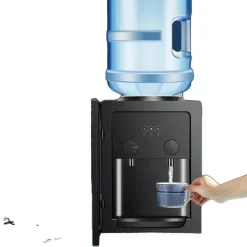 Vattenkylare-Elektrisk Vattendispenser, Snabb Uppvärmning och Nedkylning, Kompakt Design, Användarvänlig Drift