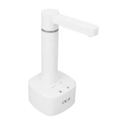 Elektrisk vattenflaskdispenser USB-laddningsbar universal automatisk dricksvattenpump med 1,4 m slang för hem och utomhusbruk