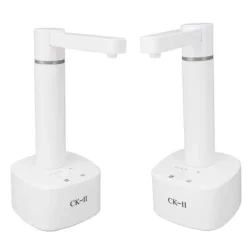 Elektrisk vattenflaskdispenser USB-laddningsbar universal automatisk dricksvattenpump med 1,4 m slang för hem och utomhusbruk