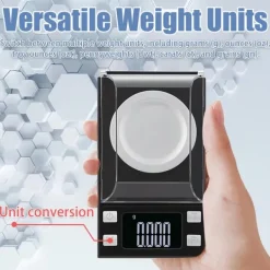 Elektronisk digitalvåg 100g/0,001g med tarafunktion