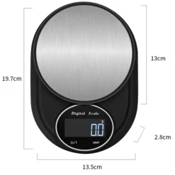 Elektronisk Digitalvåg 5kg med 0,1g Precision