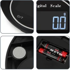 Elektronisk Digitalvåg 5kg med 0,1g Precision