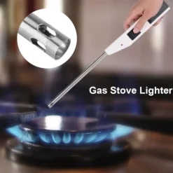 Elektronisk Kök Gasspis Tändare Spark Starter Ugn BBQ Säkerhetständare (Svart)