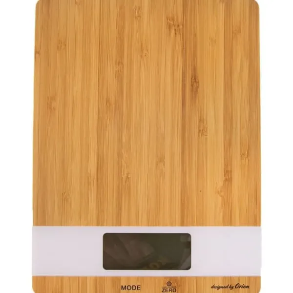 Elektronisk köksvåg i bambu WHITELINE 5 kg