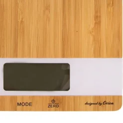 Elektronisk köksvåg i bambu WHITELINE 5 kg