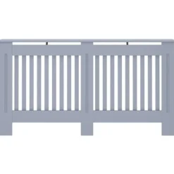 vidaXL Värmeelement-Elementskydd antracit 152x19x81,5 cm MDF