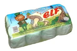 ELF färgat toalettpapper 8 rullar