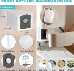 Dammsugartillbehör-Ersättande Tillbehör för Dreame X40 Ultra Complete