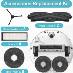 Dammsugartillbehör-Ersättande Tillbehör för Dreame L10s Ultra-Dammsugare