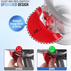Dammsugartillbehör-Ersättningsdammsugare + Filter för Dyson V11, V15, SV14, SV15, SV22 Dammsugare